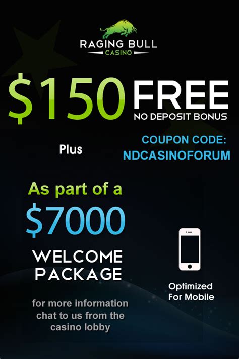 raging bull casino $100 no deposit bonus code